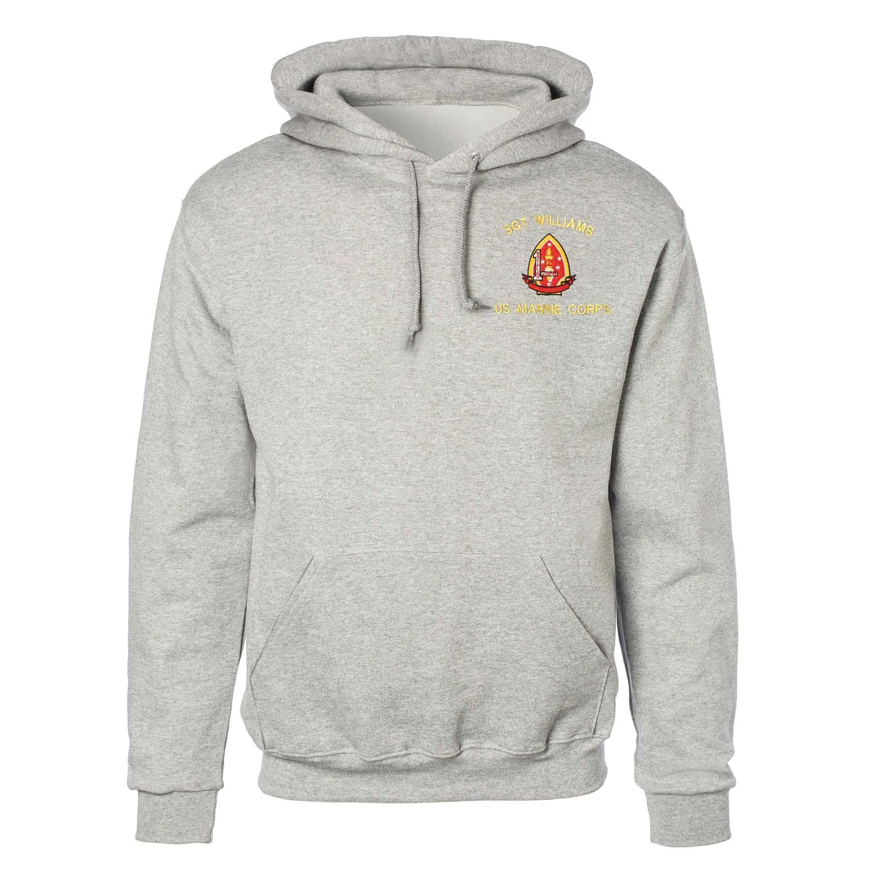 1st Battalion 2nd Marines Embroidered Hoodie