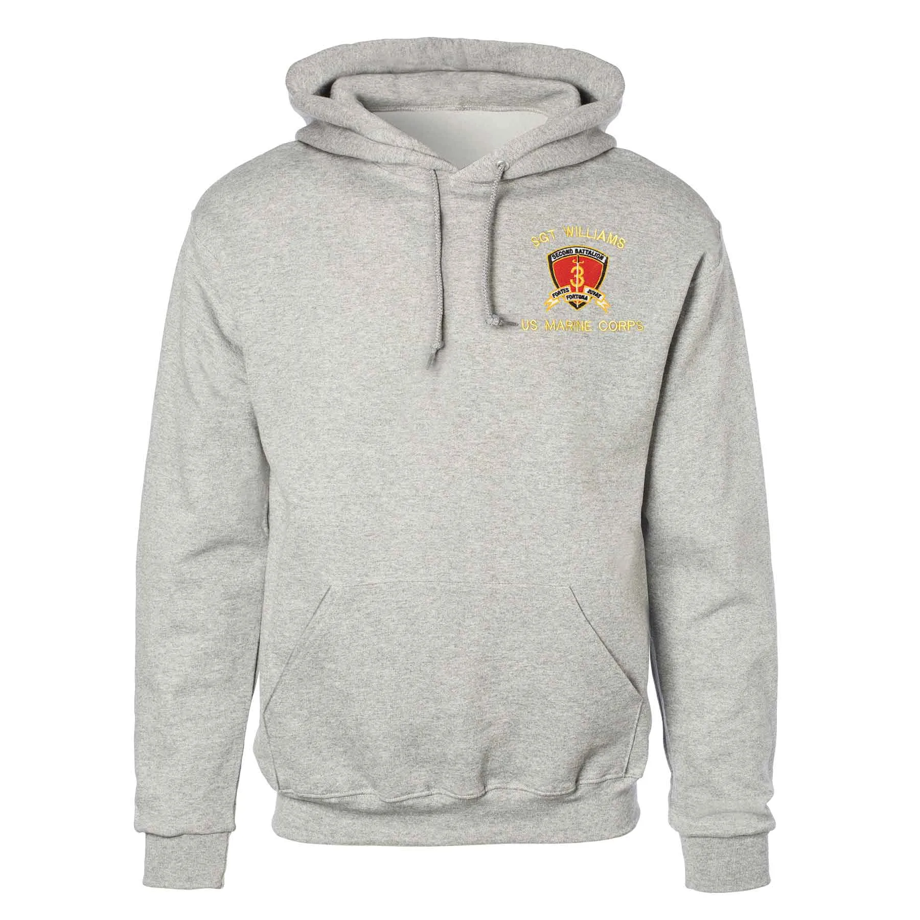 2nd Battalion 3rd Marines Embroidered Hoodie