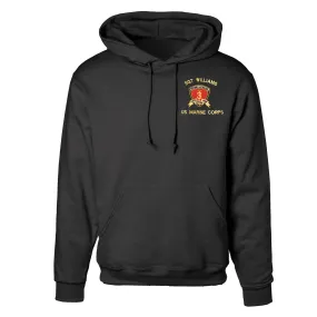 2nd Battalion 3rd Marines Embroidered Hoodie