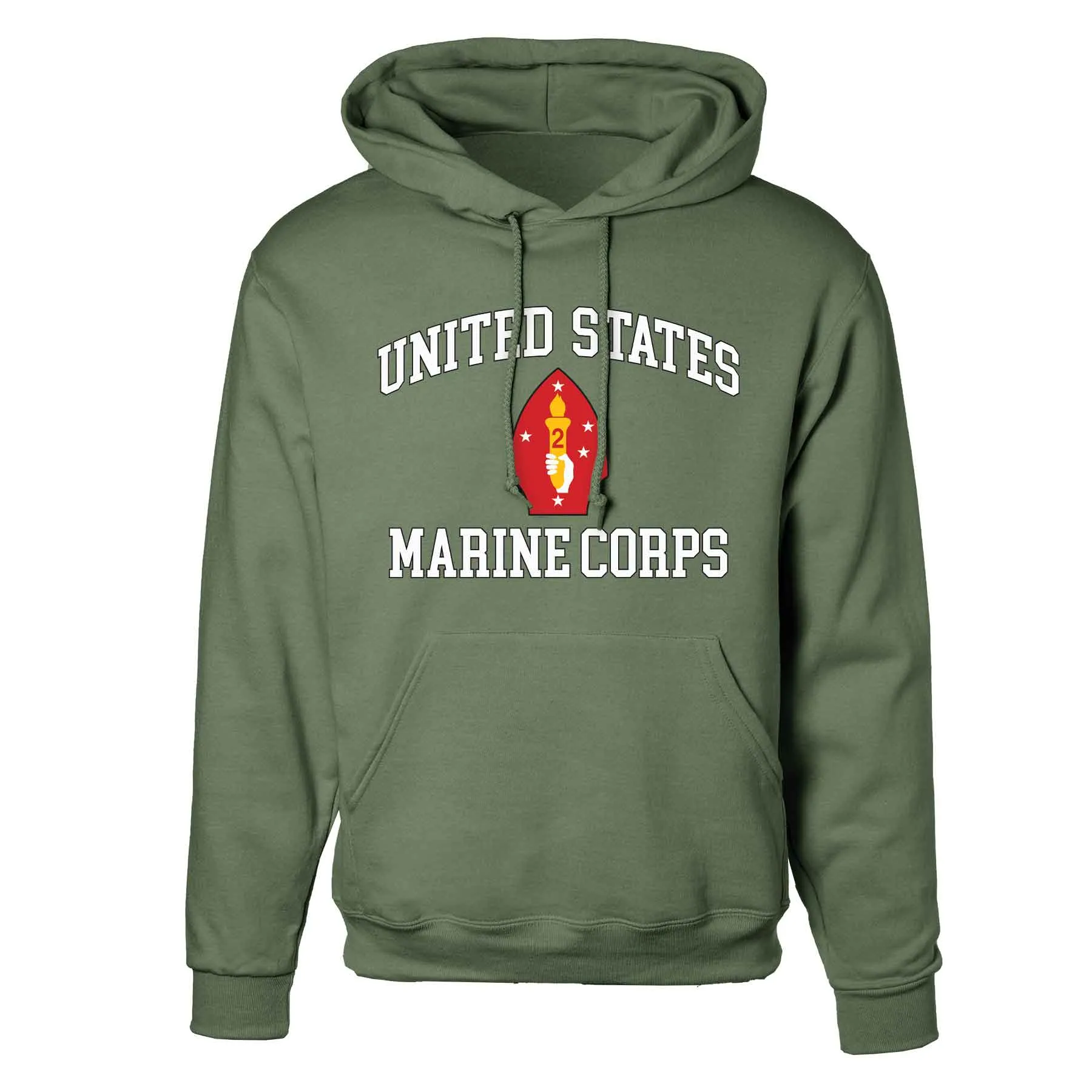 2nd Marine Division USMC Hoodie