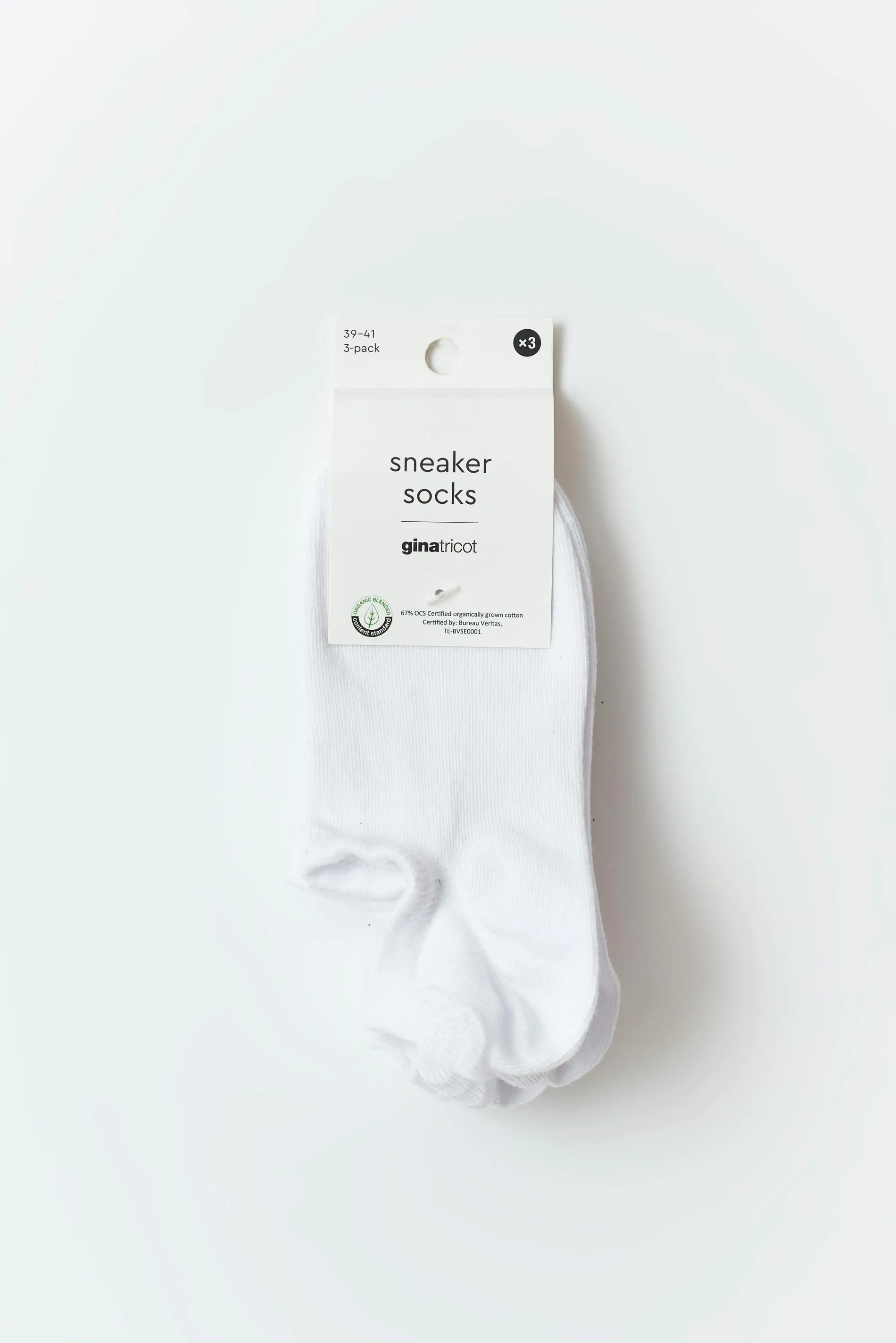 3-pack sneaker socks