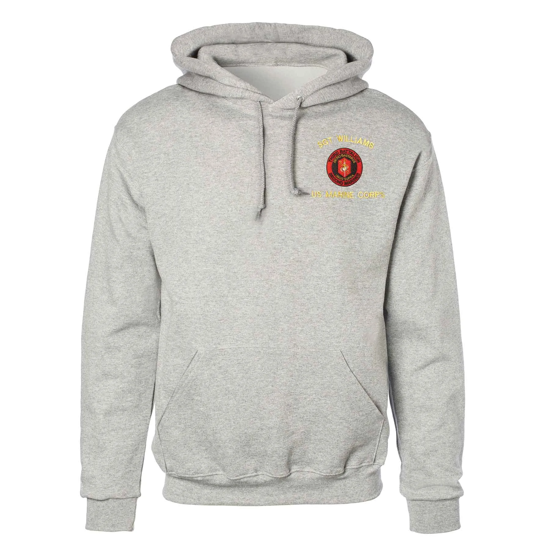 3rd Battalion 2nd Marines Embroidered Hoodie