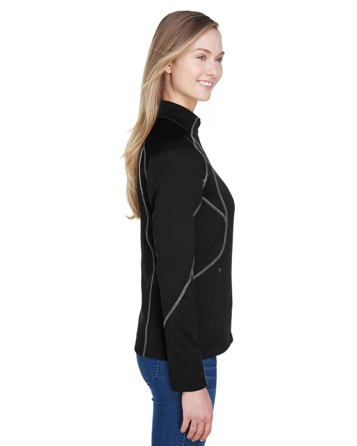 78174 North End Gravity Ladies' Performance Fleece Jacket  SKU: 78174