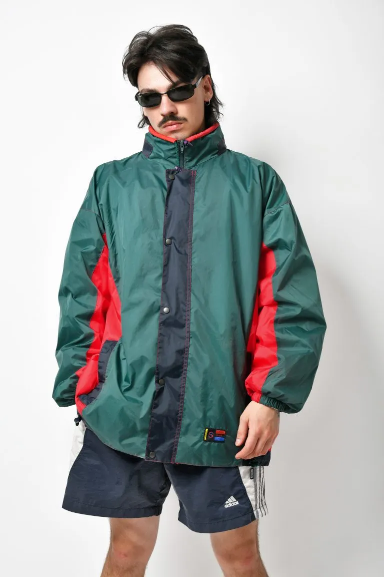 80s shell wind rain coat jacket