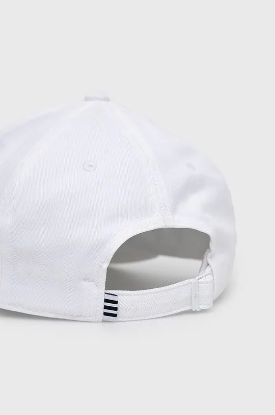 adidas Originals cotton baseball cap white color