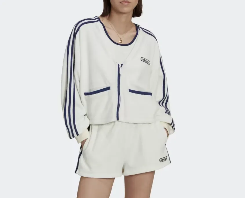 adidas  |Stripes Casual Style Street Style Long Sleeves Plain