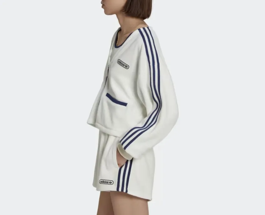 adidas  |Stripes Casual Style Street Style Long Sleeves Plain