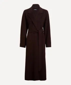 Agata Double-Faced Midi Wool Coat