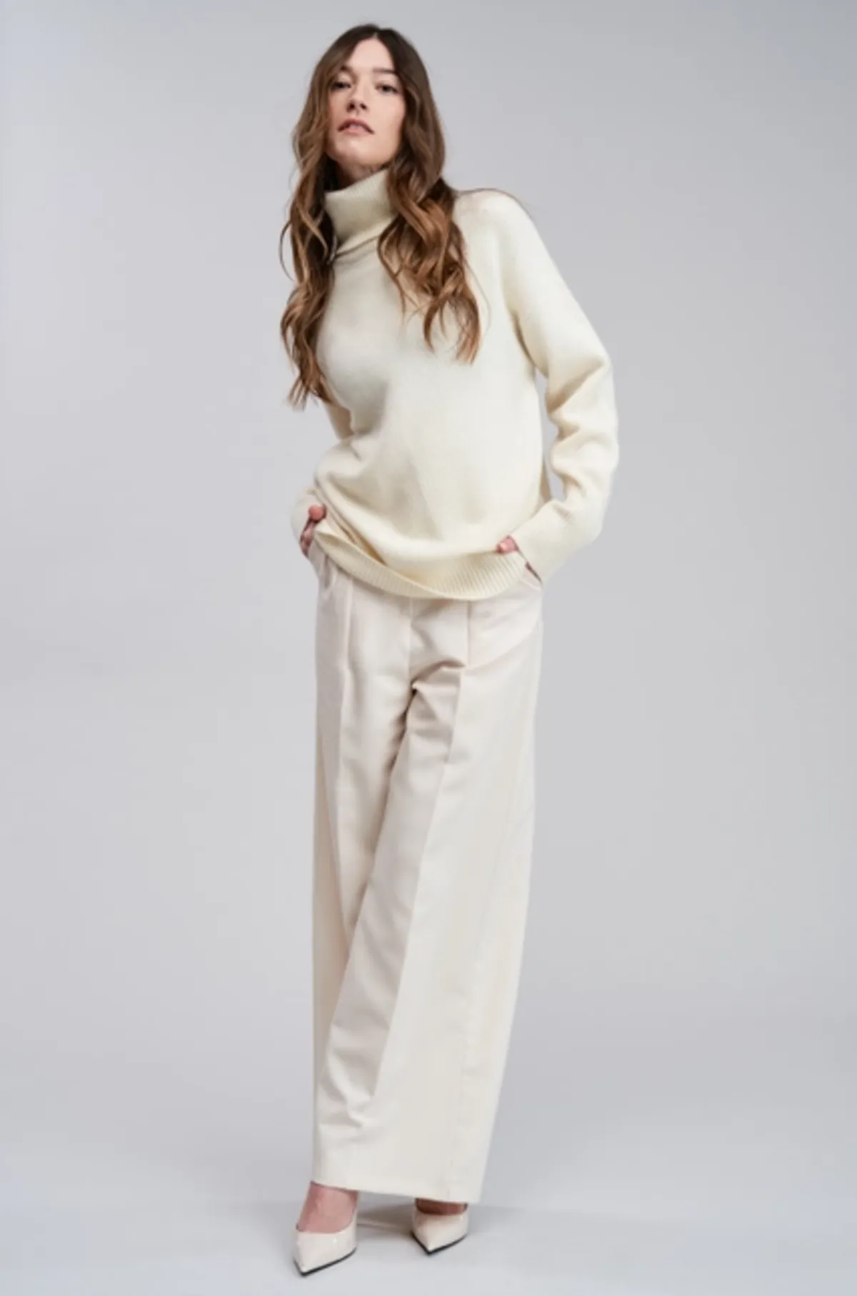 Alaise Cashmere Sweater - Cream