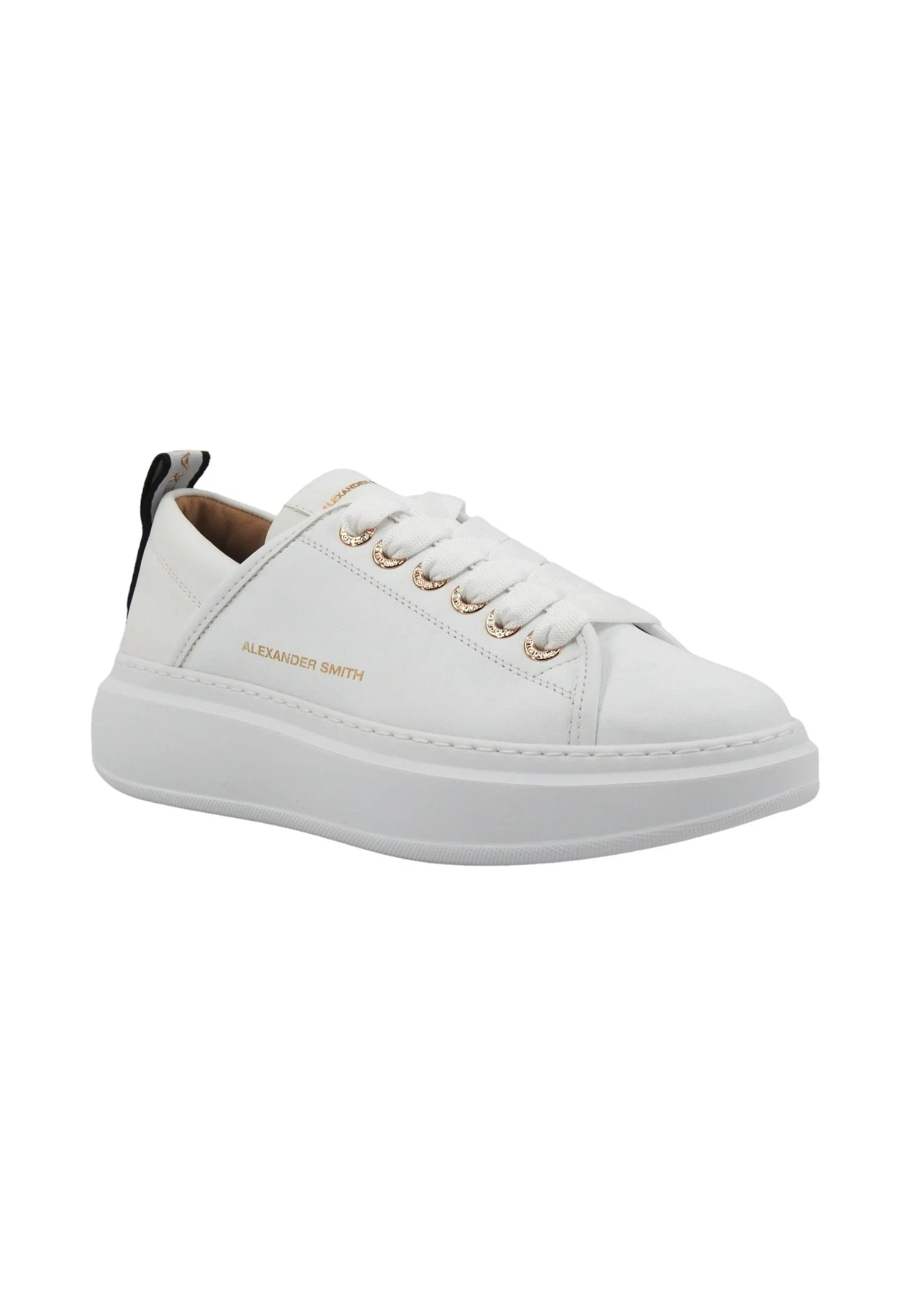 ALEXANDER SMITH Wembley Sneaker Donna Total White WYW0106