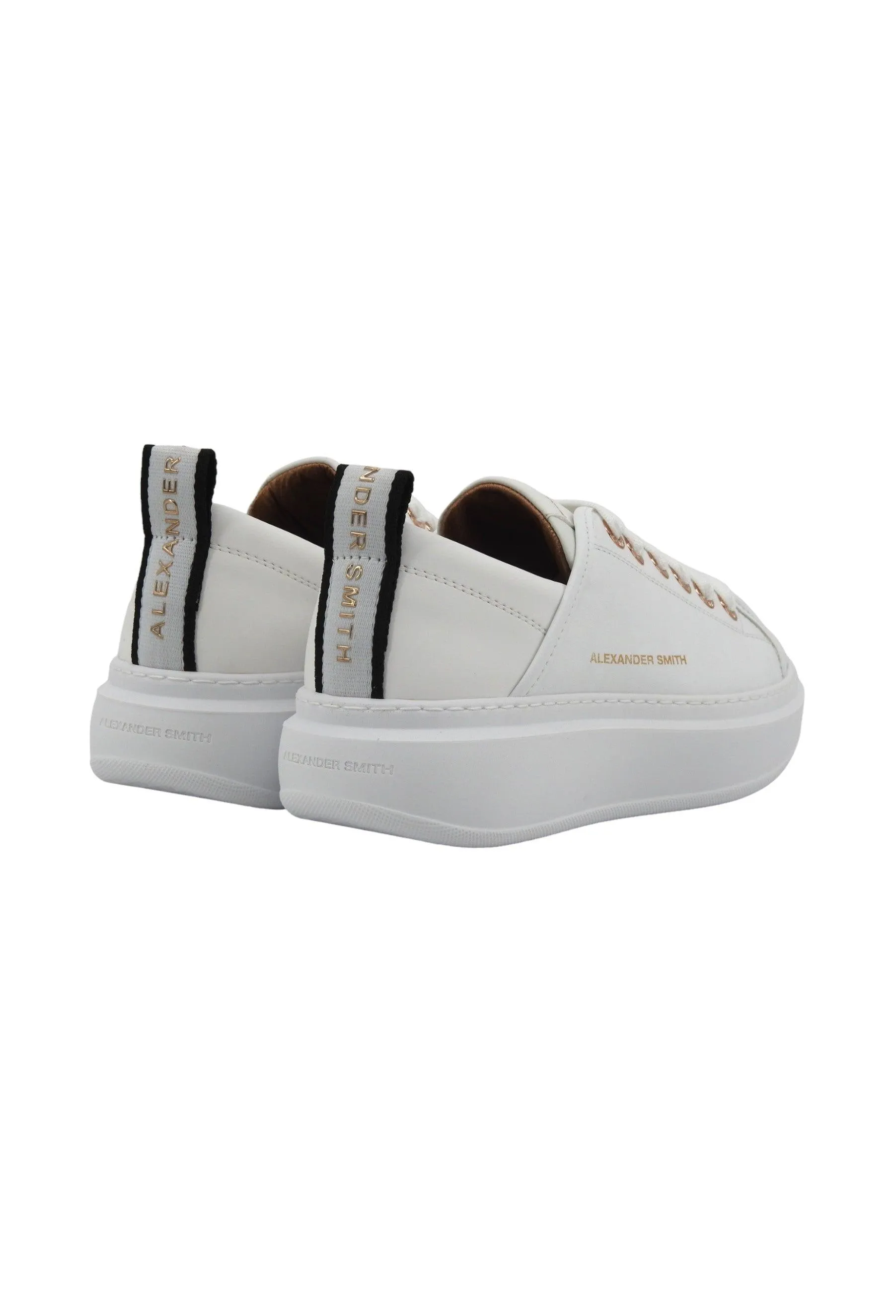 ALEXANDER SMITH Wembley Sneaker Donna Total White WYW0106