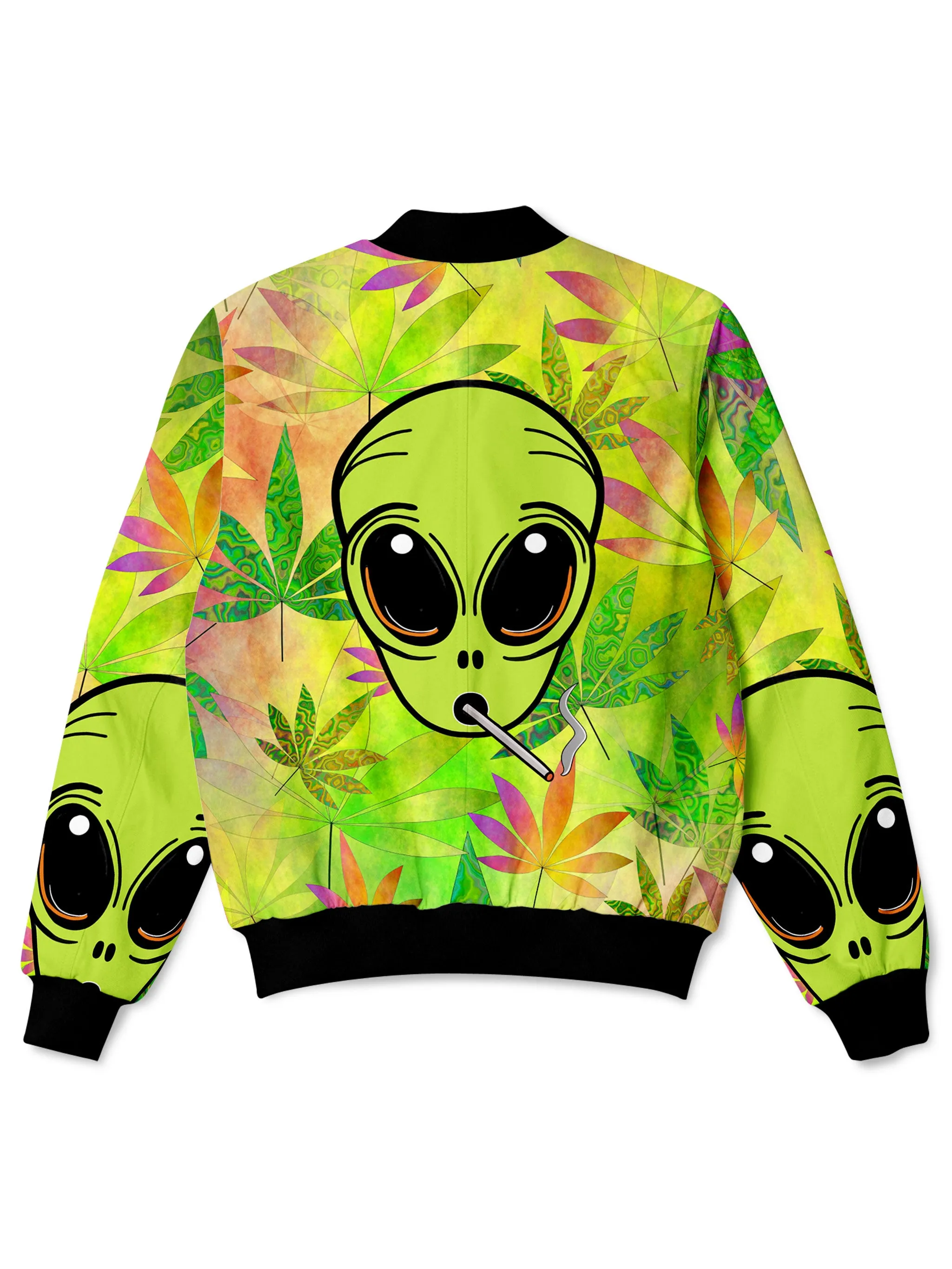 Alien Weed Bomber Jacket