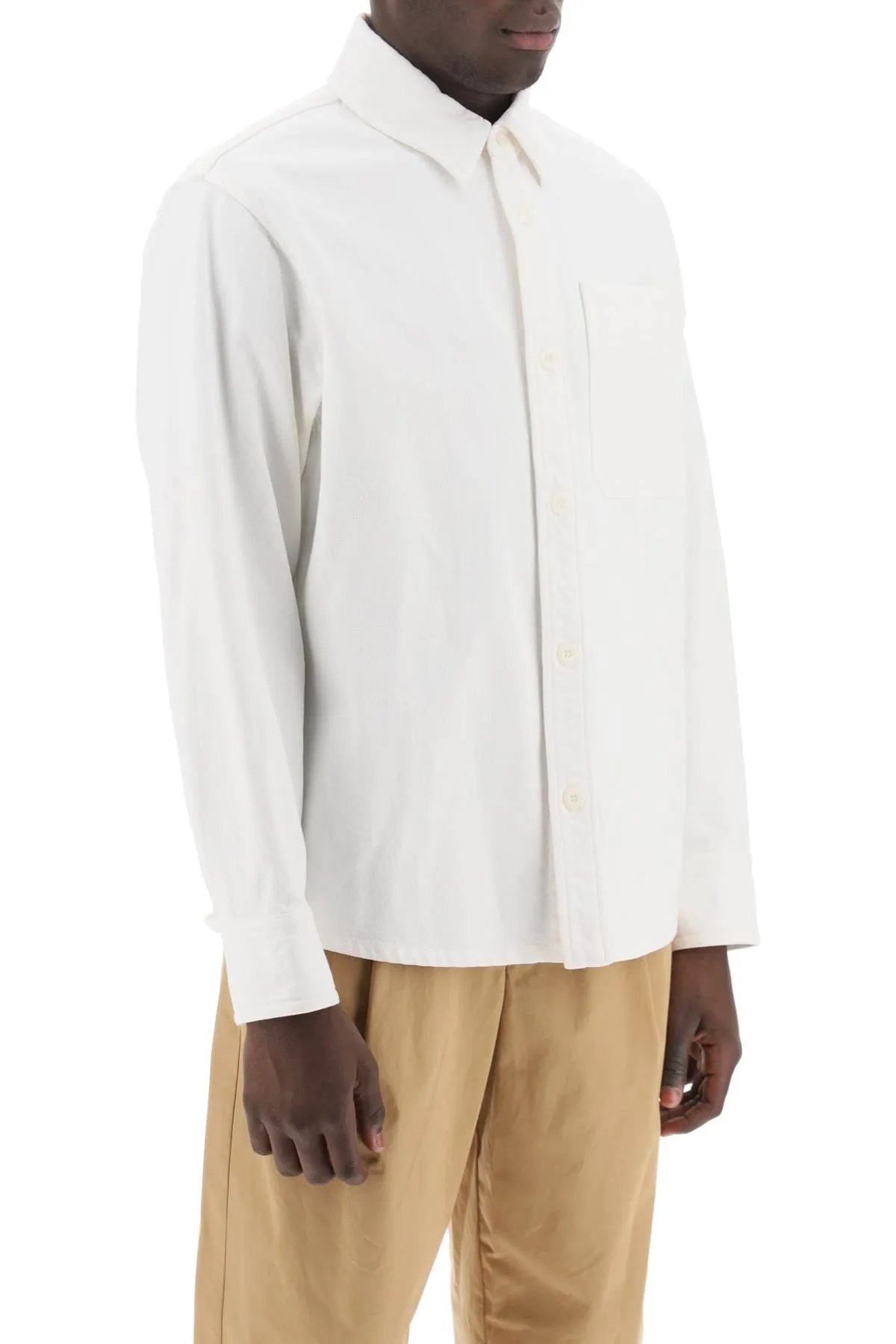 A.p.c. basile brodée overshirt