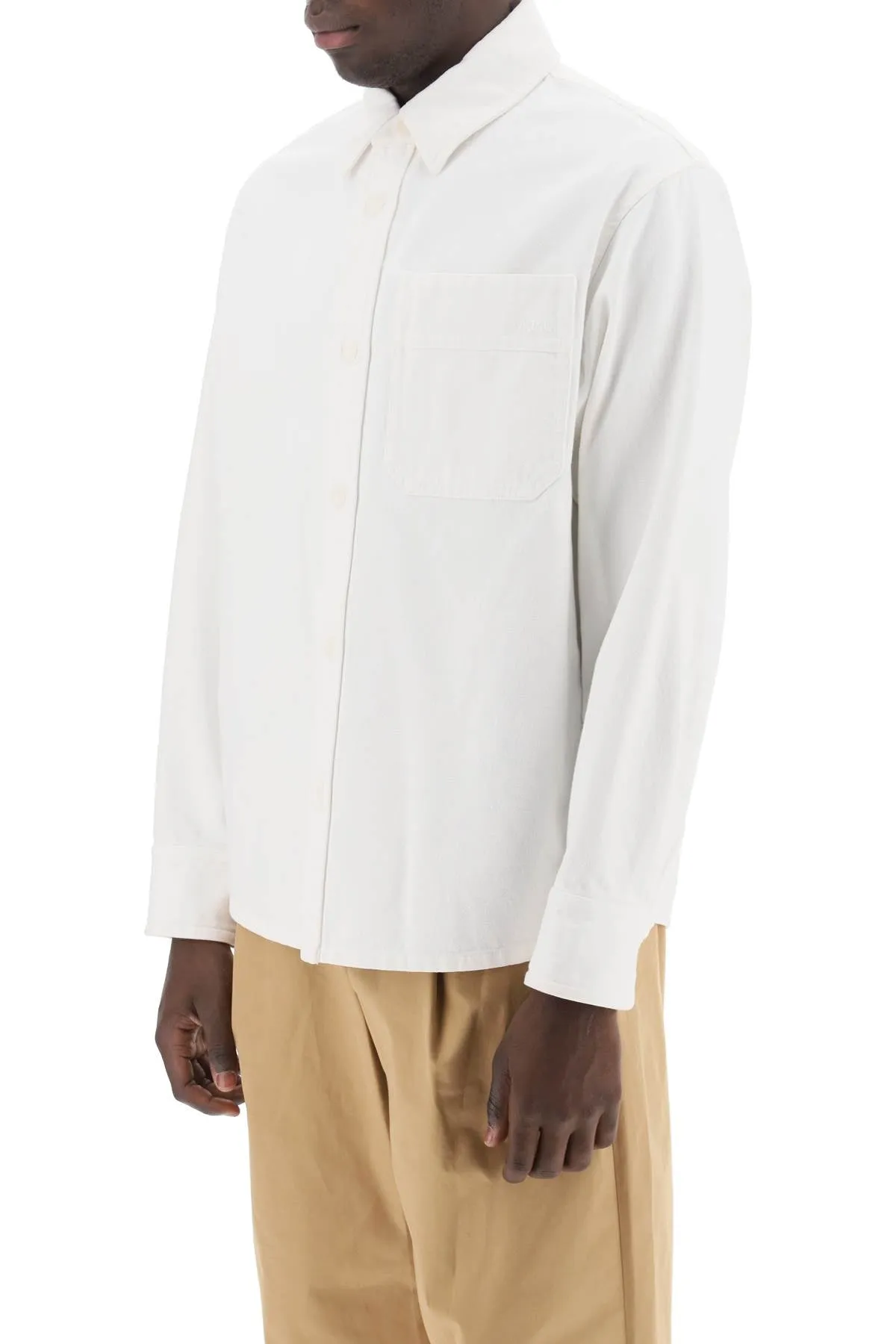 A.p.c. basile brodée overshirt