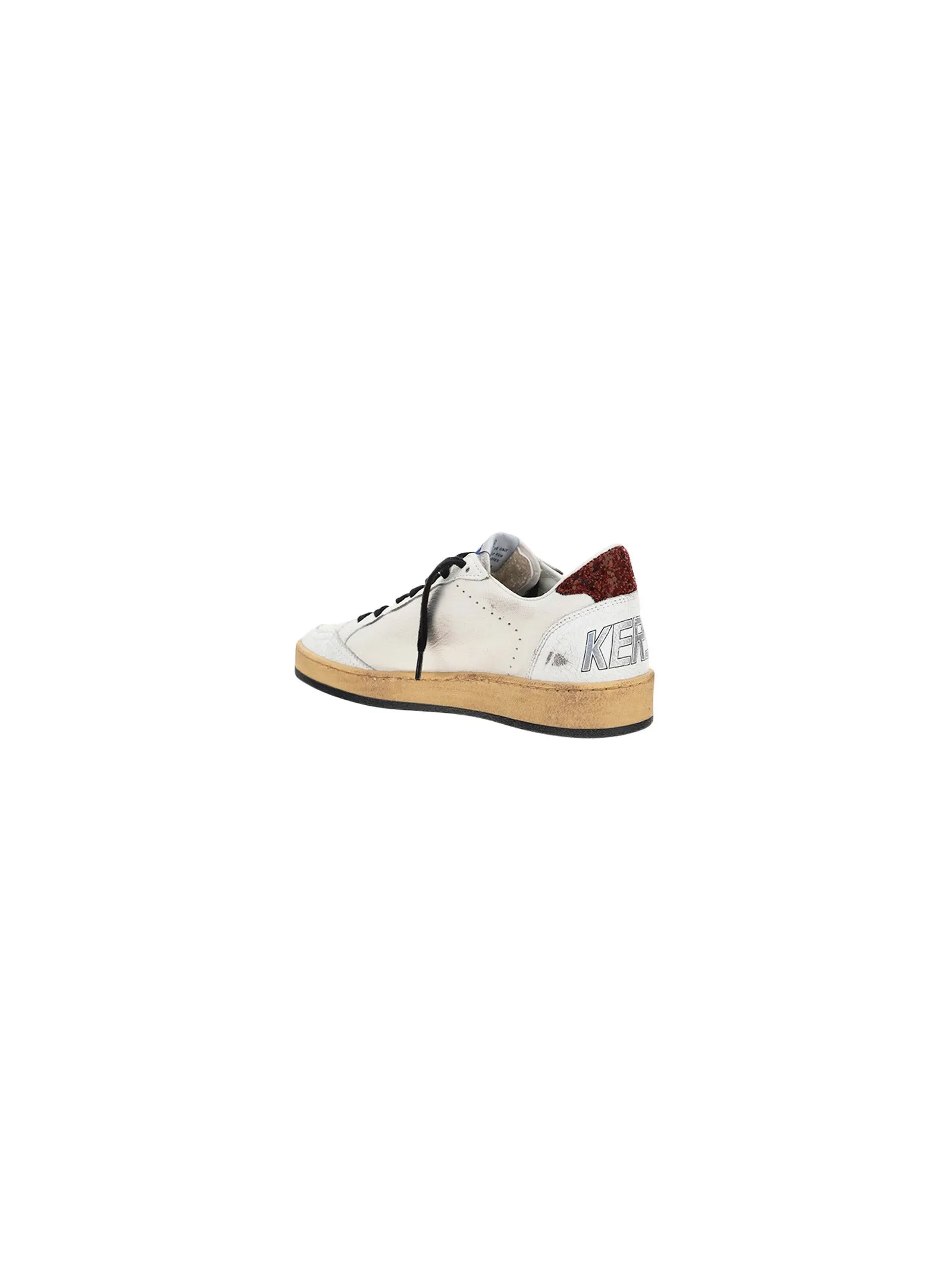 Ball Star Sneakers - White/Bordeaux