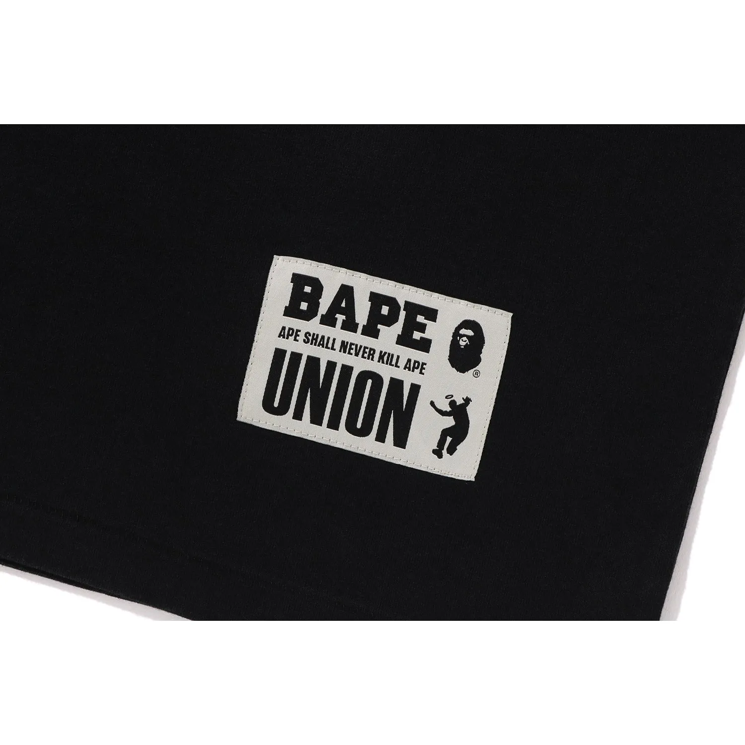 BAPE X UNION PIGMENT DYED APE HEAD TEE MENS