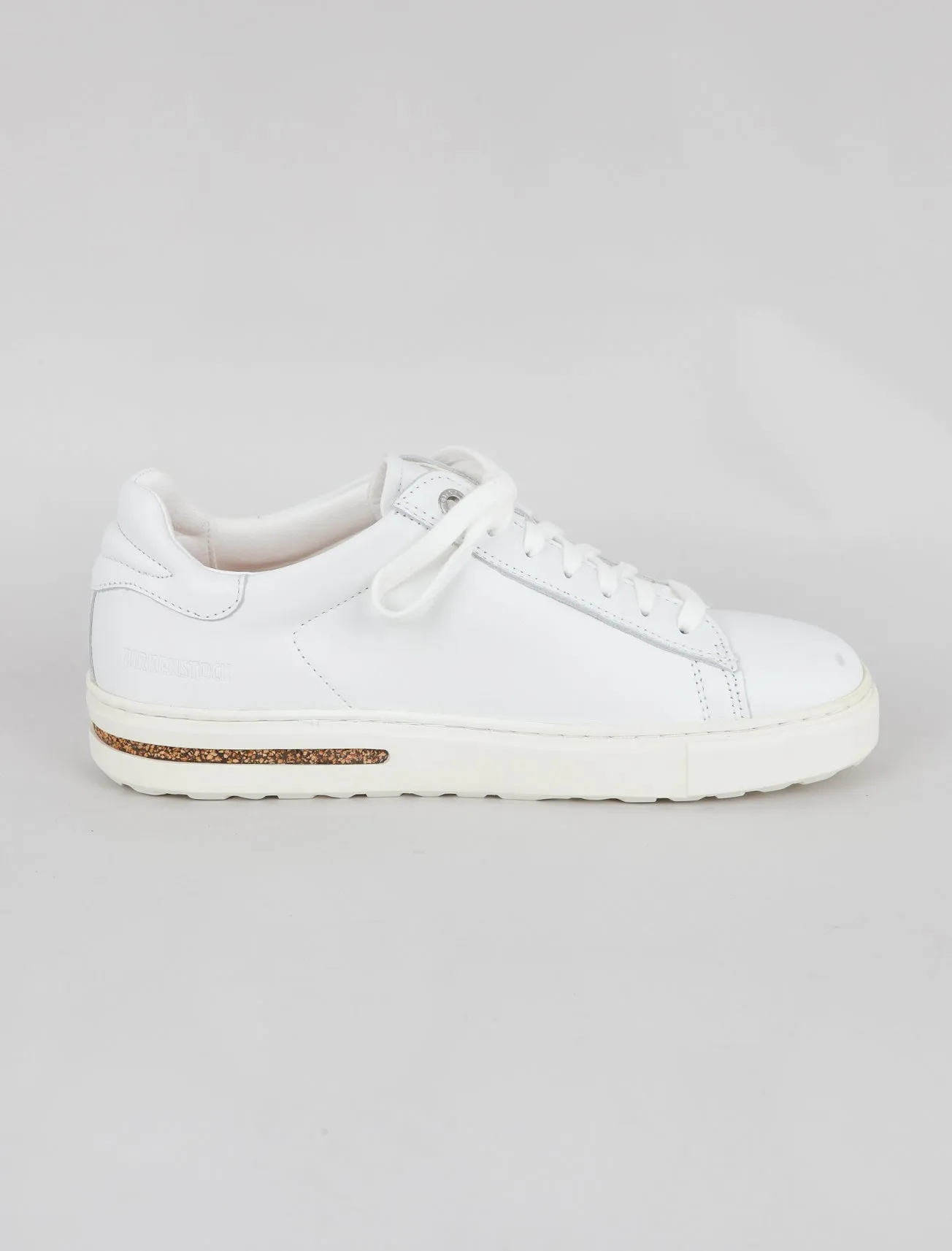 Bend Leather Sneaker, White