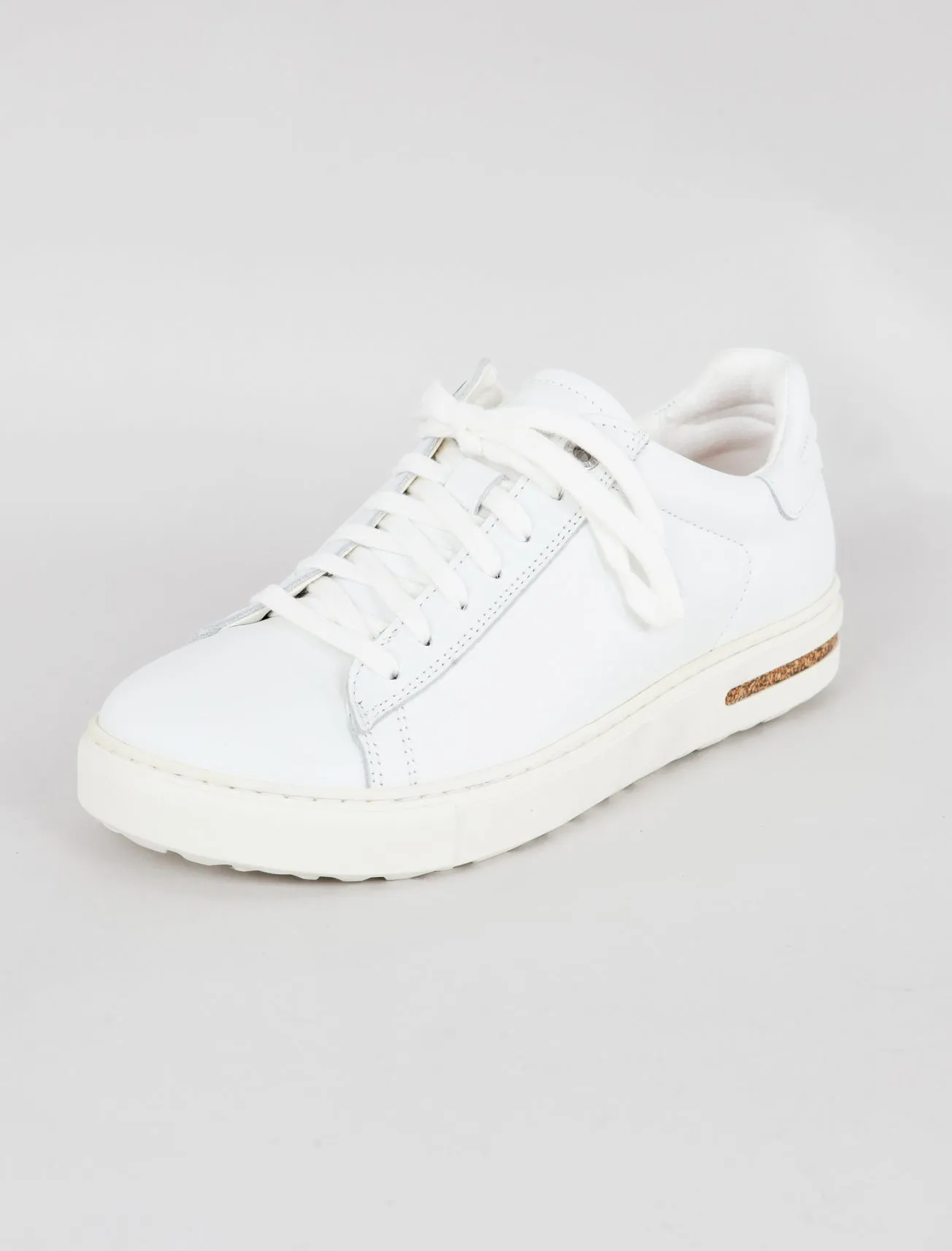 Bend Leather Sneaker, White