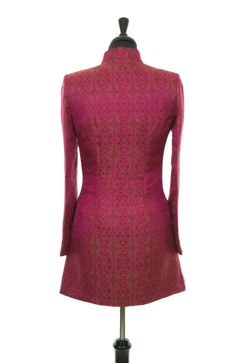 Bhumi Jacket in Pink Jacquard