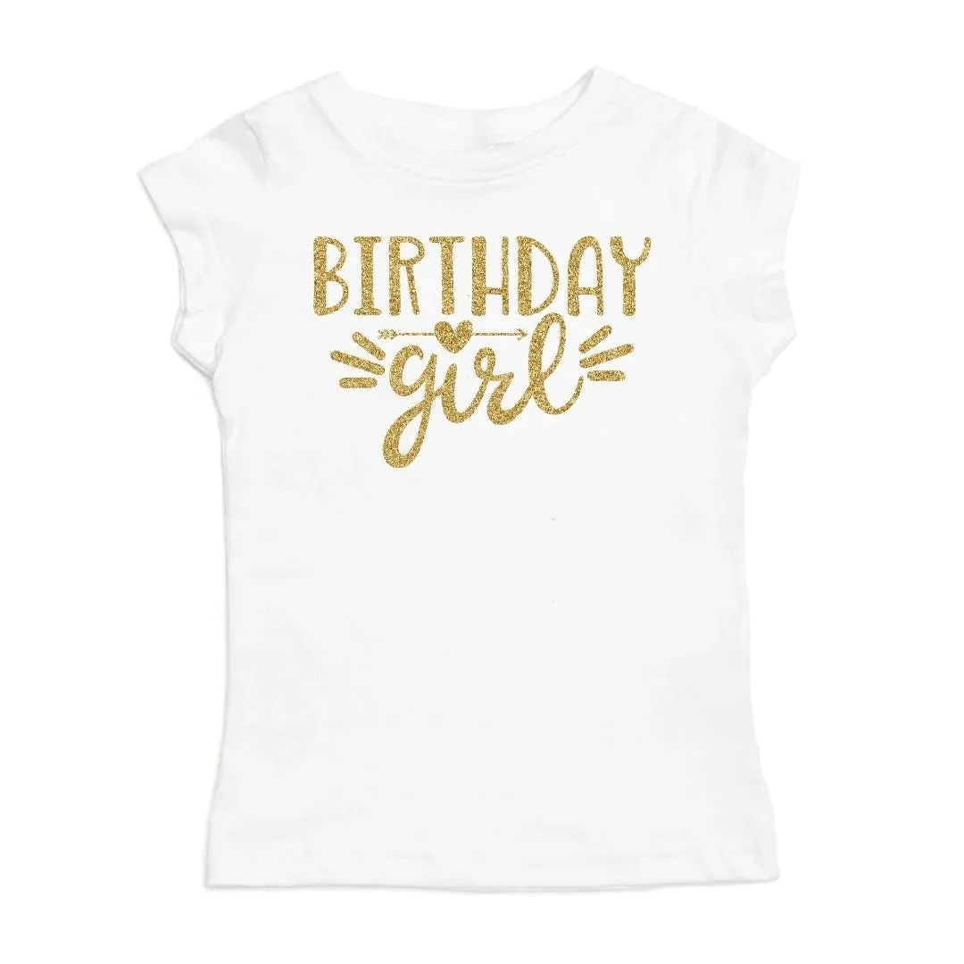 Birthday Girl White Tee