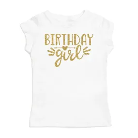 Birthday Girl White Tee