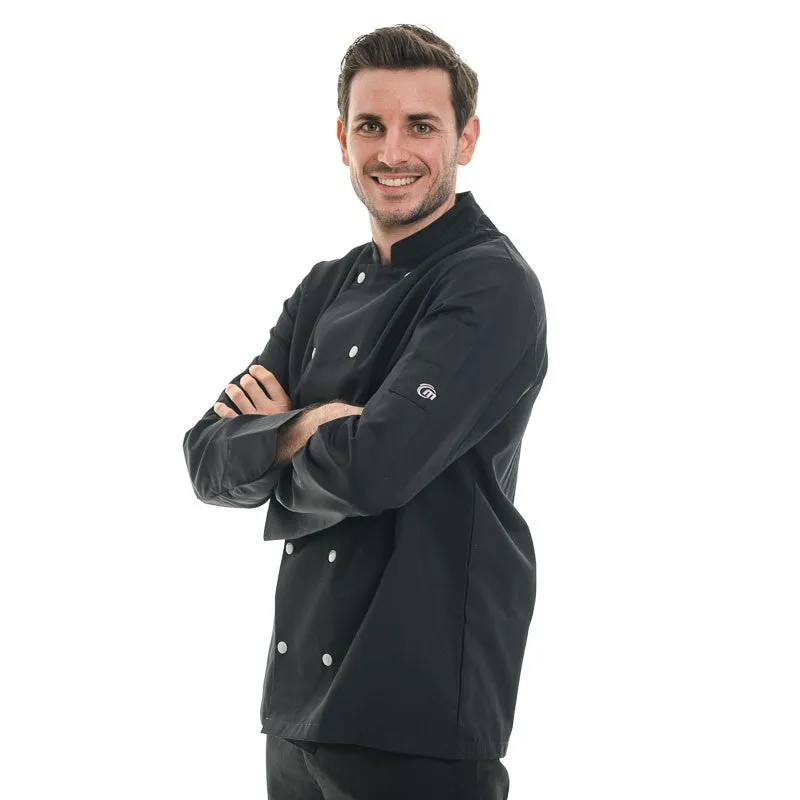 Blake Men's Long Sleeve Chef Coat - MOLINEL