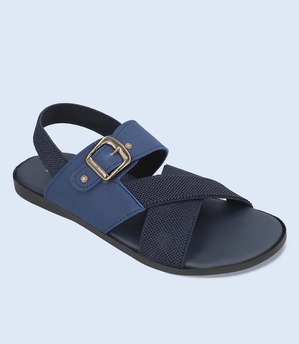 BM5623-NAVY-Men Sandals