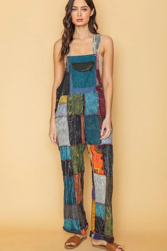 Bohemian Gypsy Patch Jumpsuit