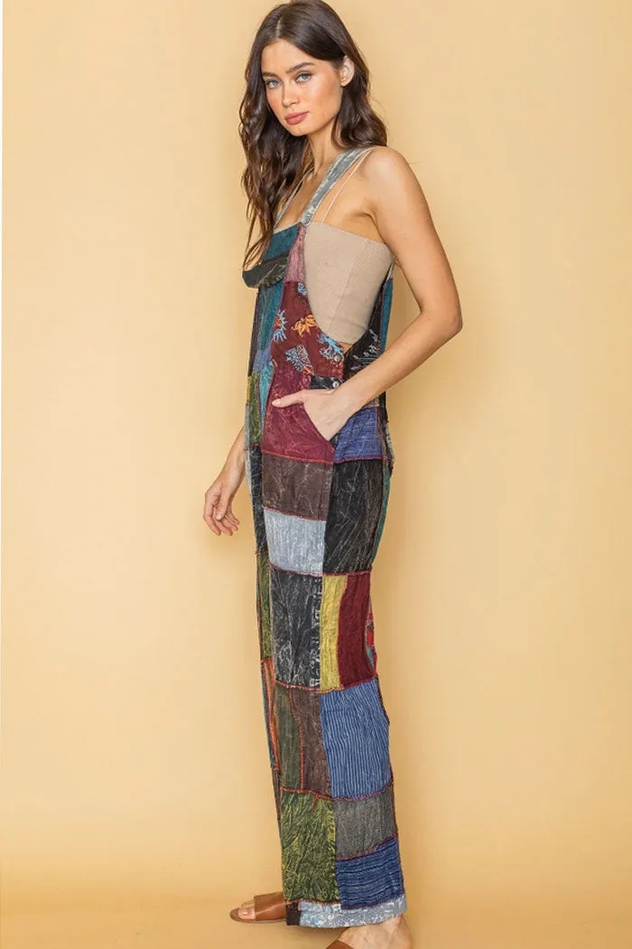 Bohemian Gypsy Patch Jumpsuit