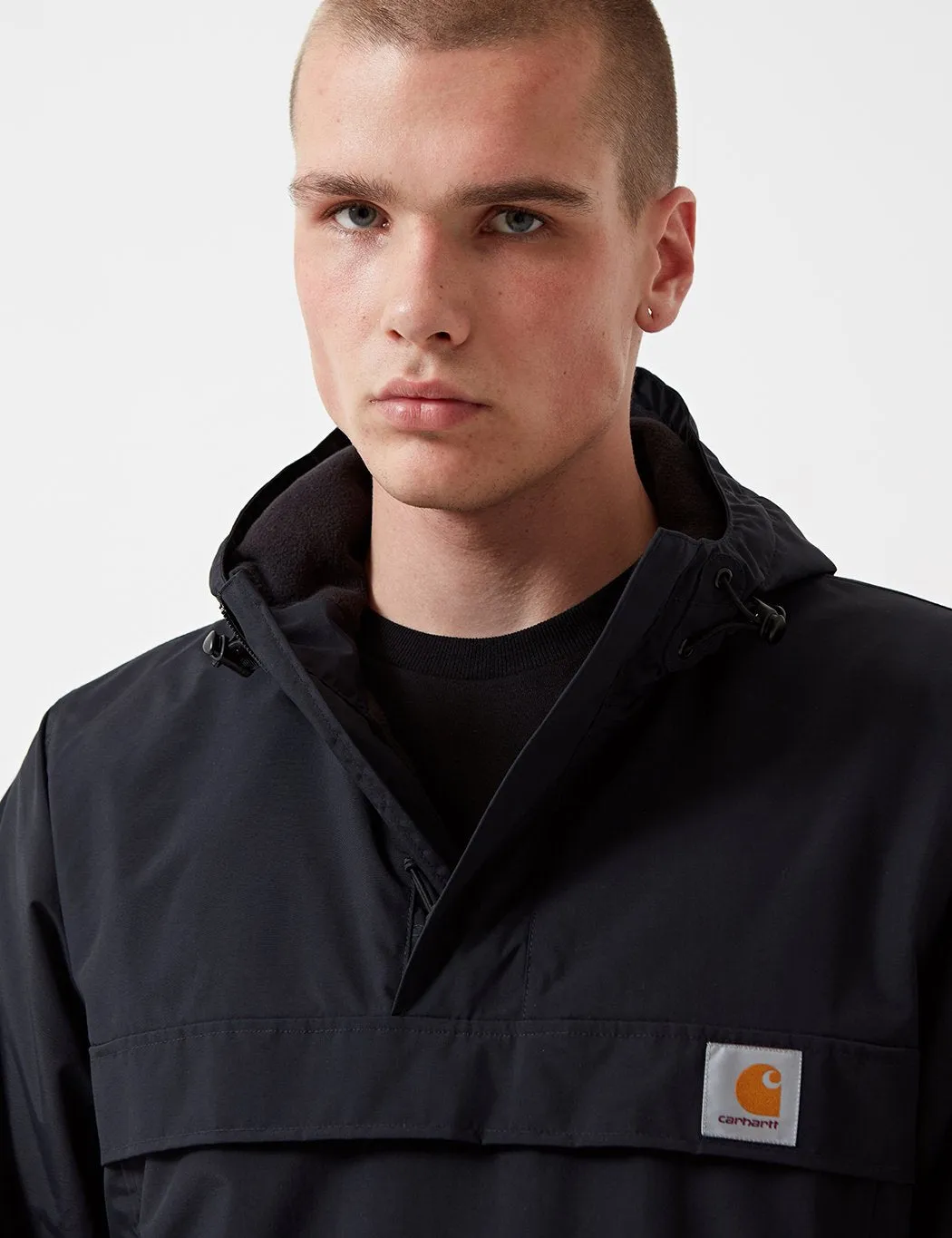 Carhartt-WIP Nimbus Jacket Half-Zip (Fleece Lined) - Black