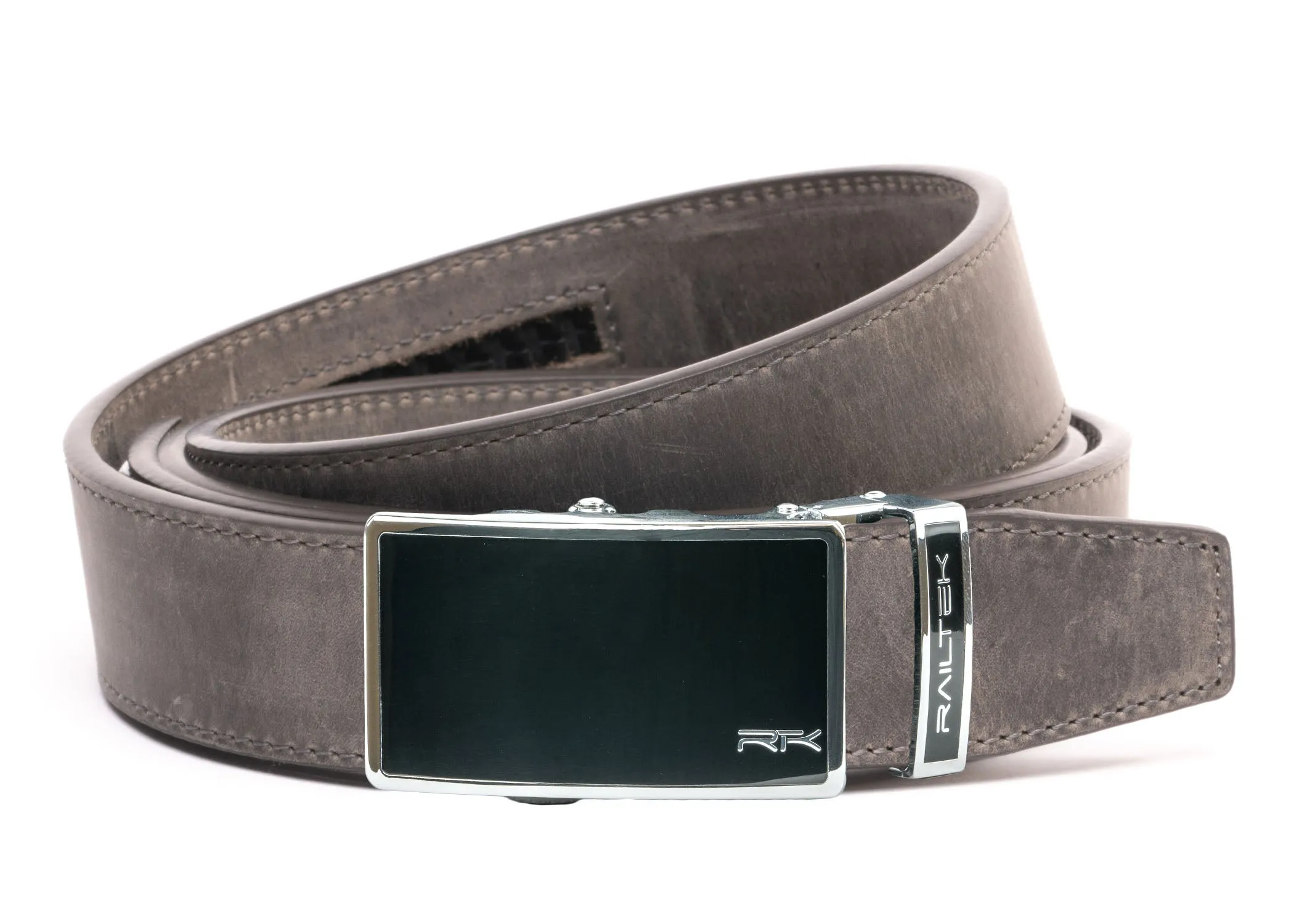 Chrome Black Railtek Belt