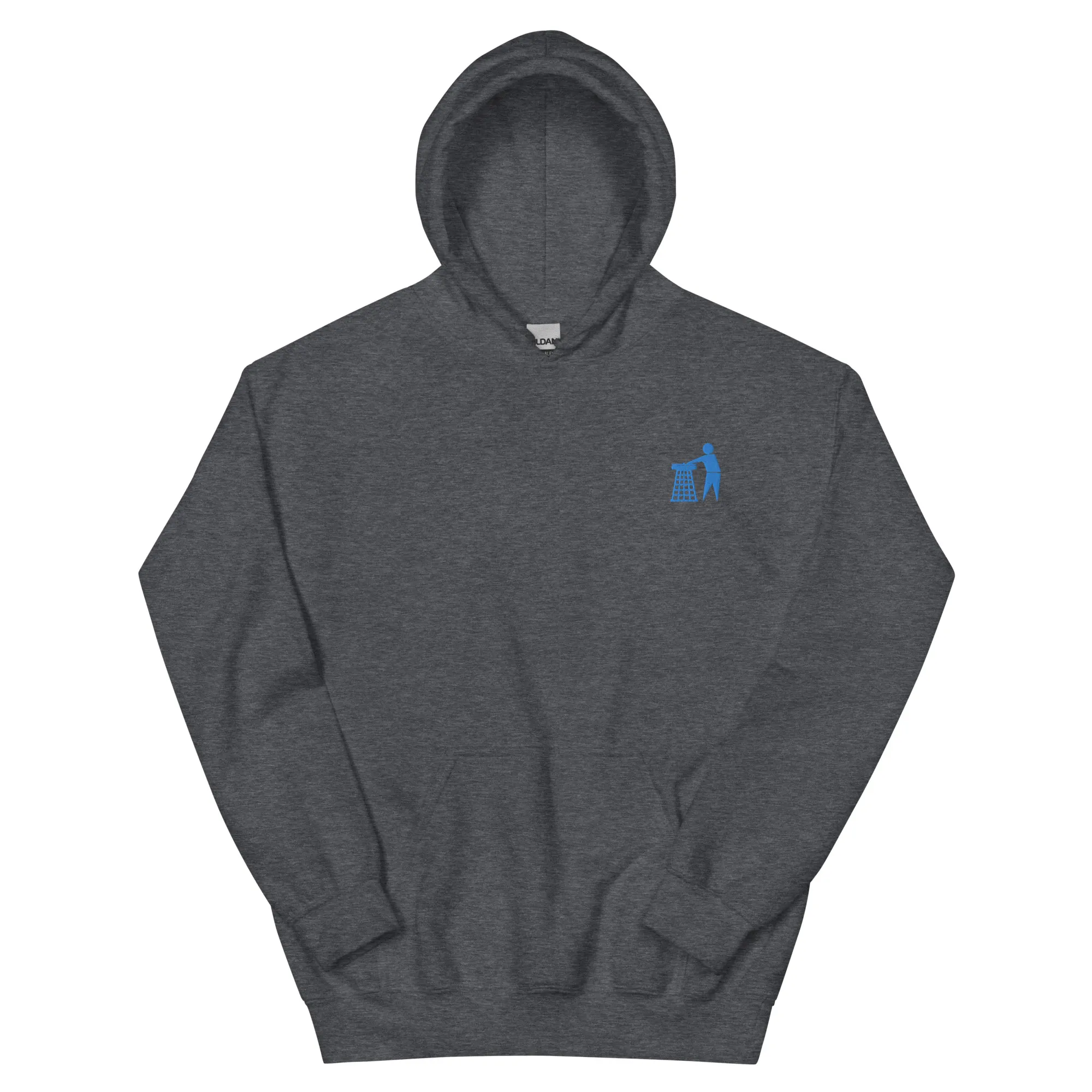 Classic Blue Tidy Hoodie (embroidered)