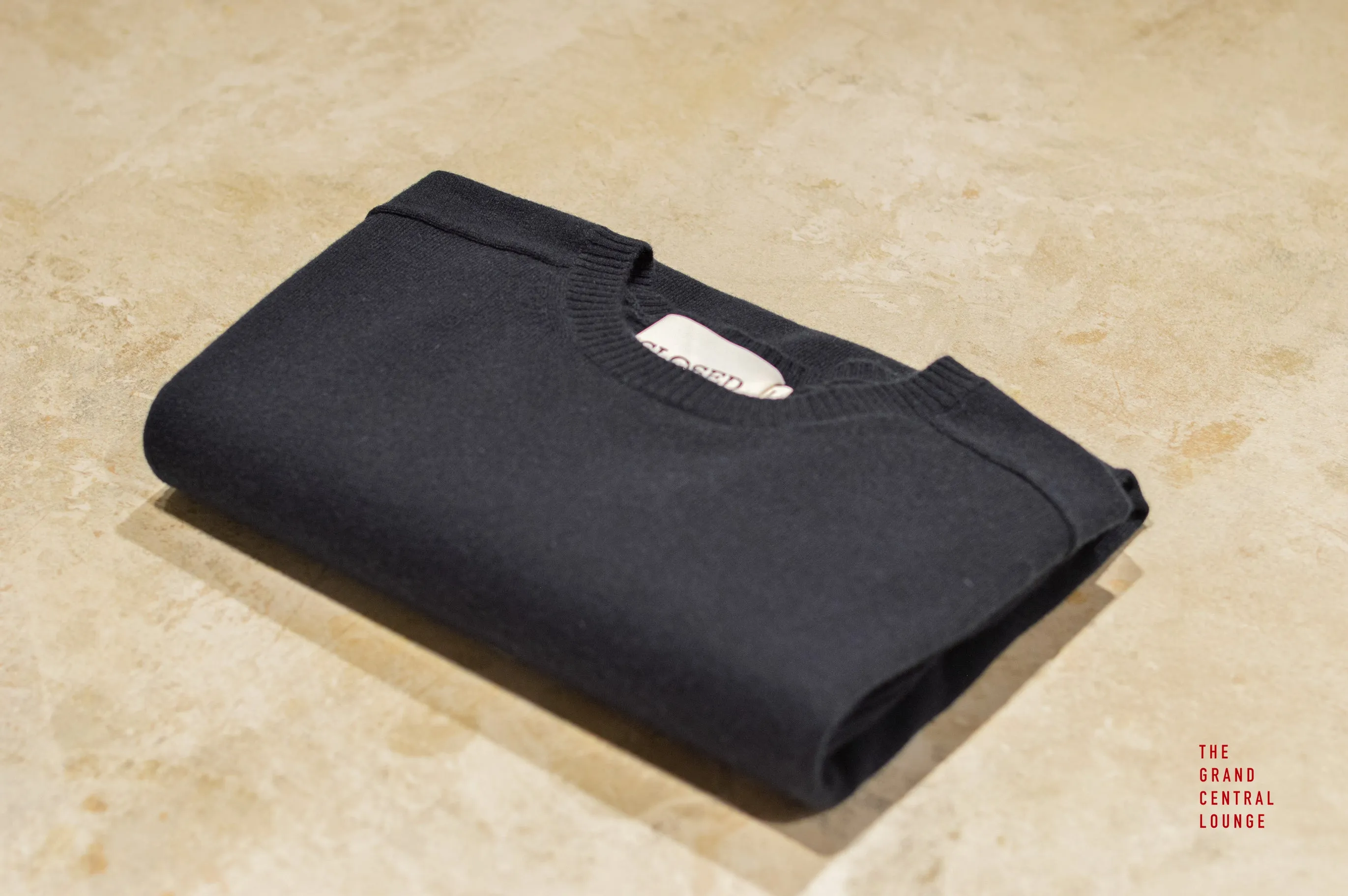 Closed Crew Neck Long Sleeve - Dark Night