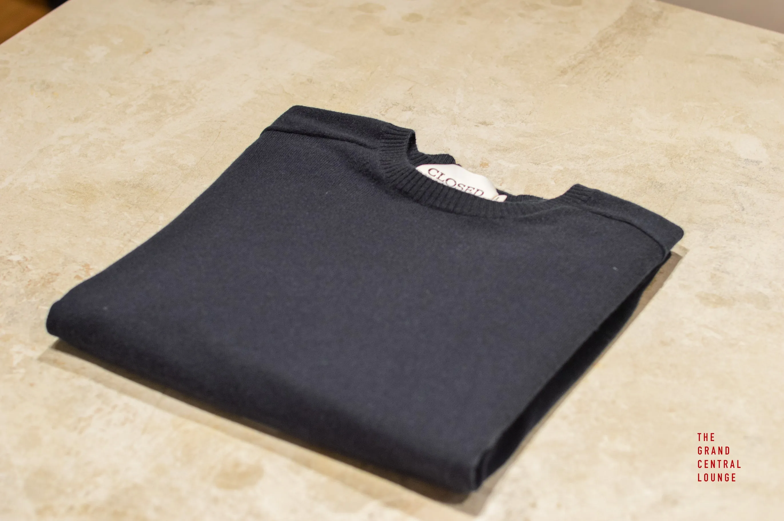 Closed Crew Neck Long Sleeve - Dark Night