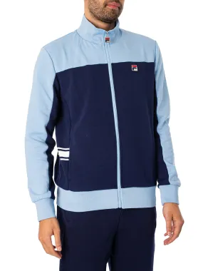 Fila Gavin Colourblock Track Jacket - Navy/Blue Bell