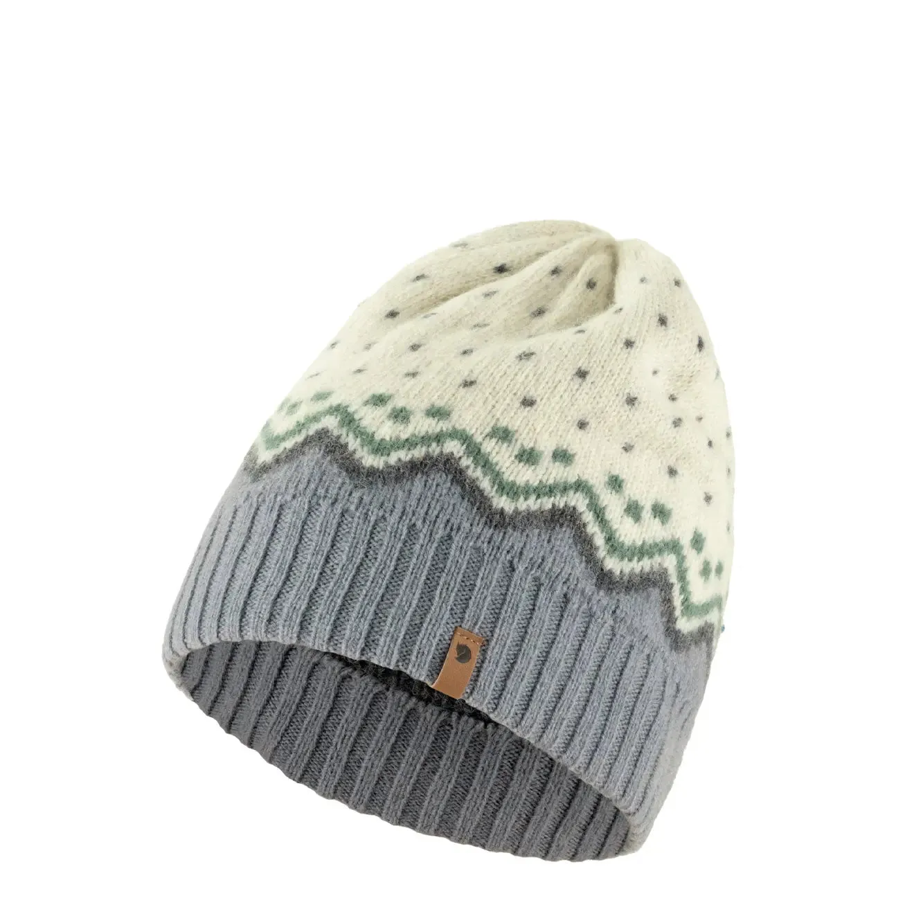 Fjallraven Ovik Knit Hat Chalk White