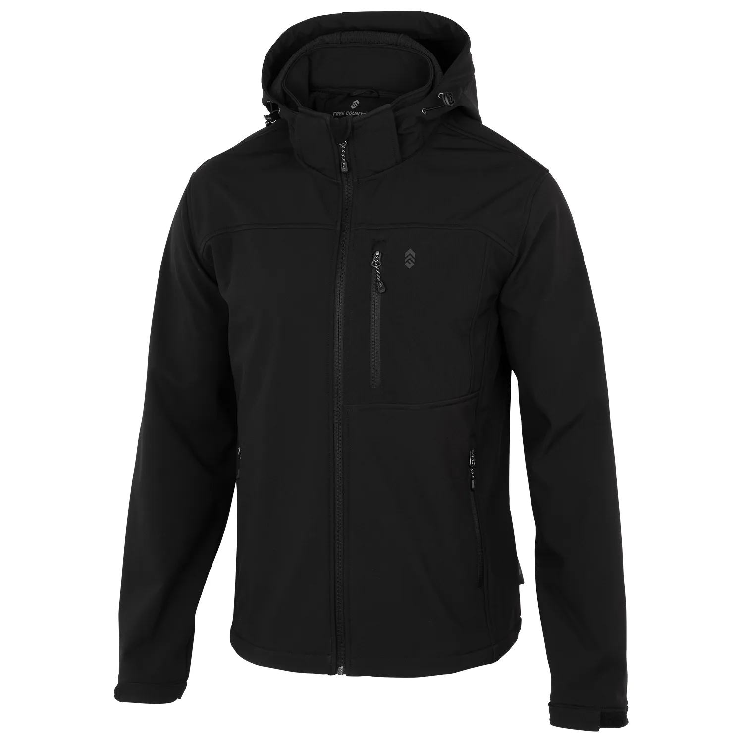 Free Country Men's Color Blocked Commuter Hooded Jacket