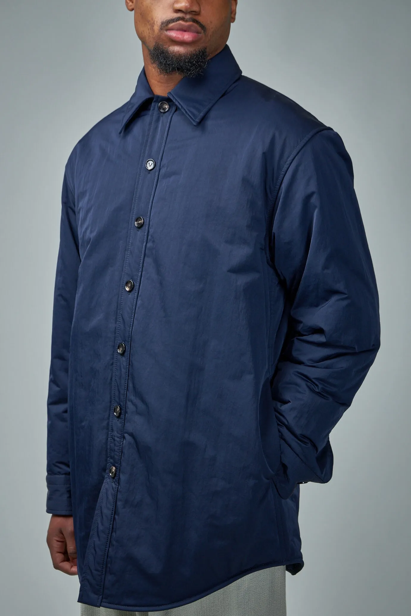 Frosted Poplin Padded Jacket