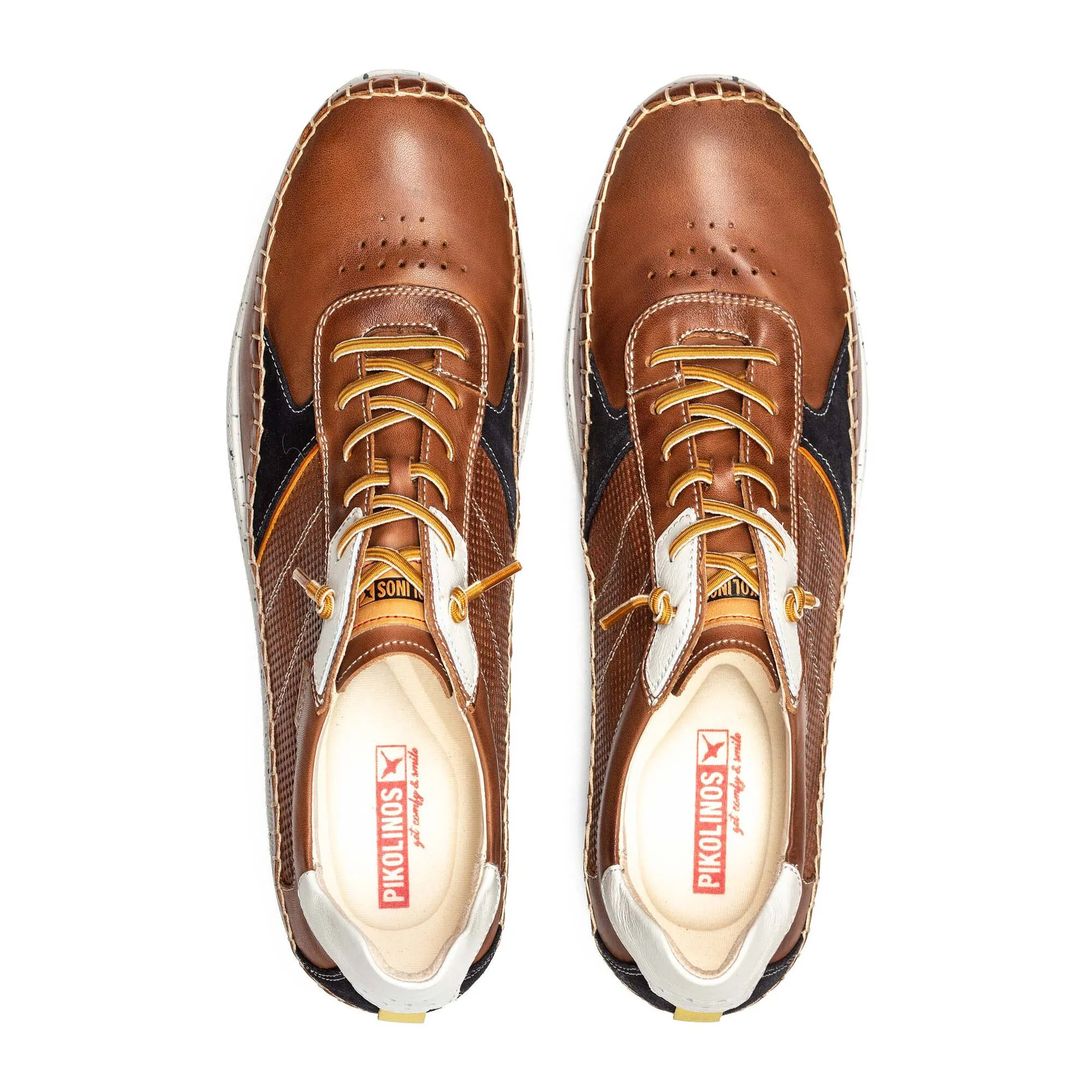 FUENCARRAL Men's sneaker with hand-stitched detailing