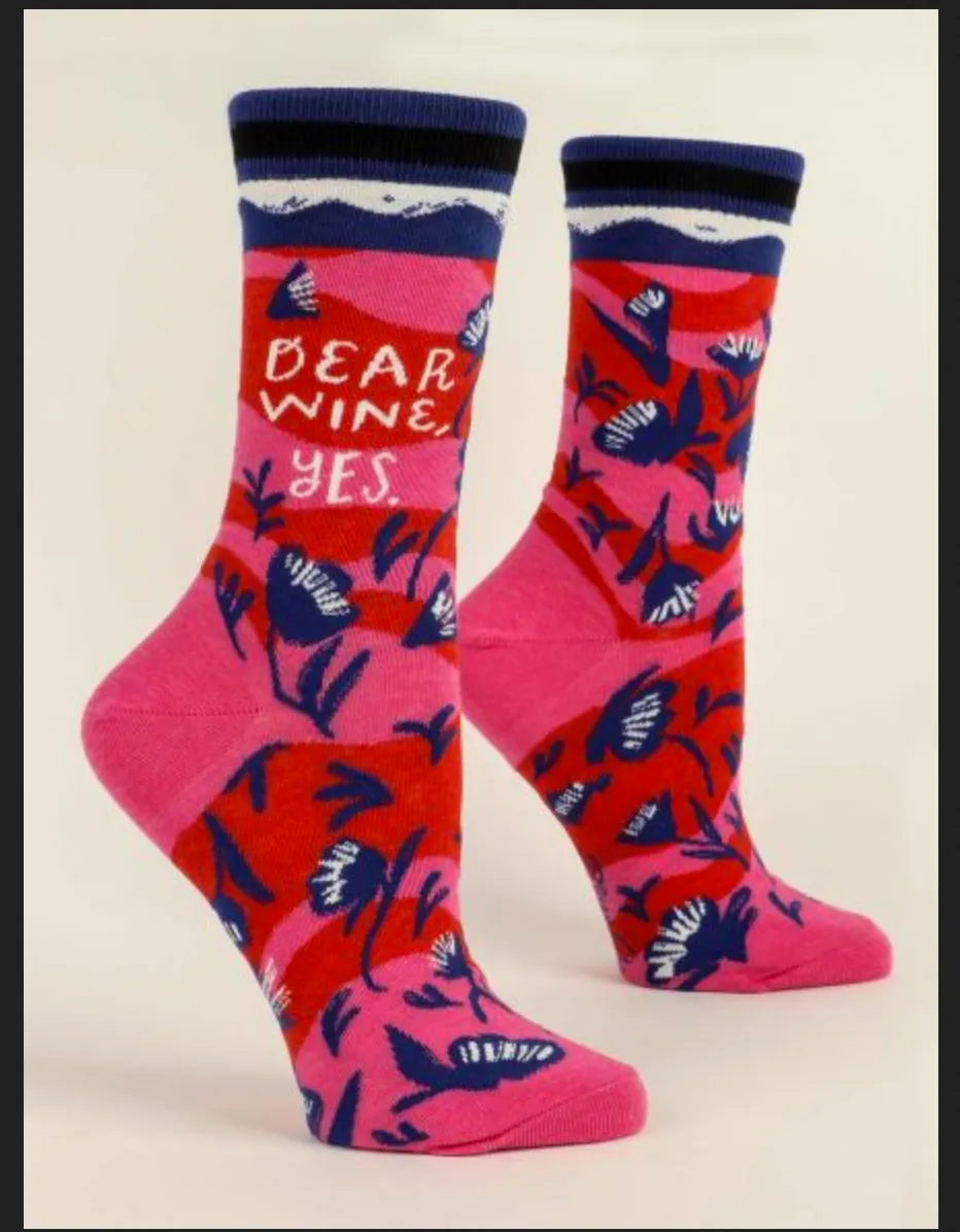 Funny Women's Crew Socks