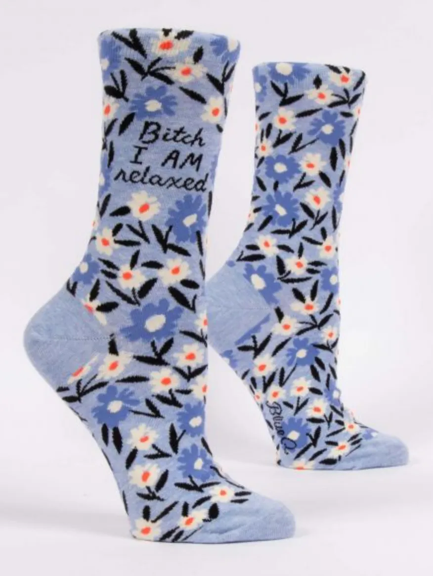 Funny Women's Crew Socks