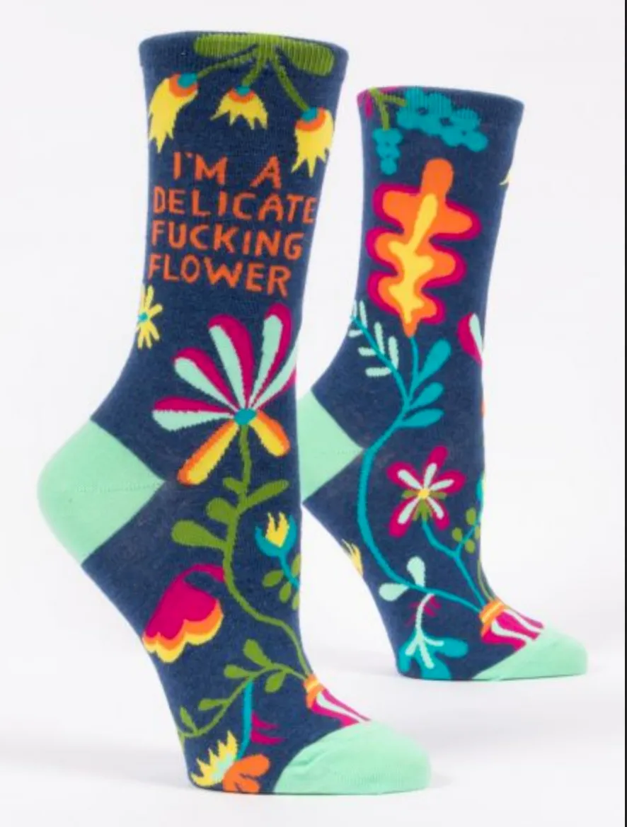 Funny Women's Crew Socks