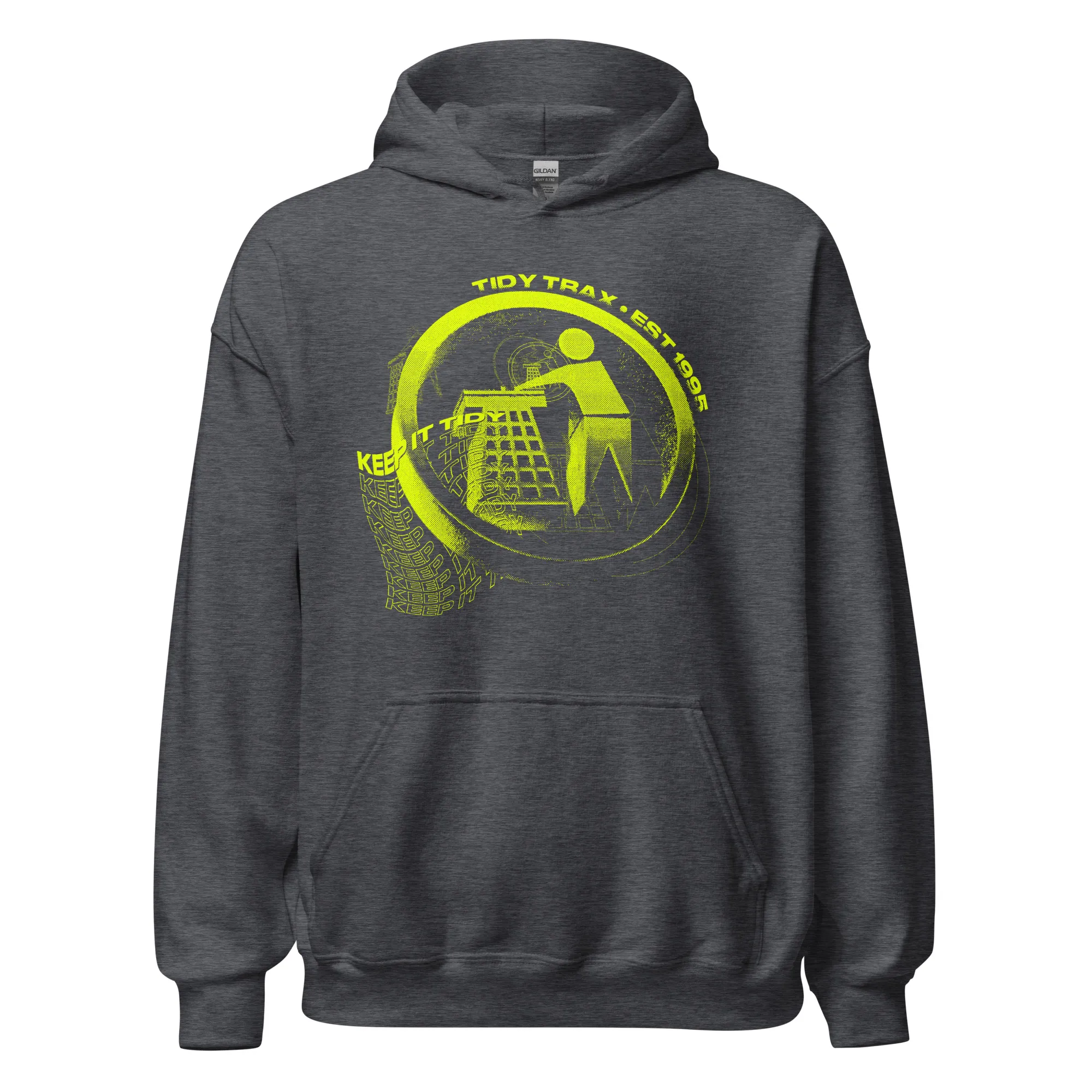 Grunge Lime Tidy Hoodie