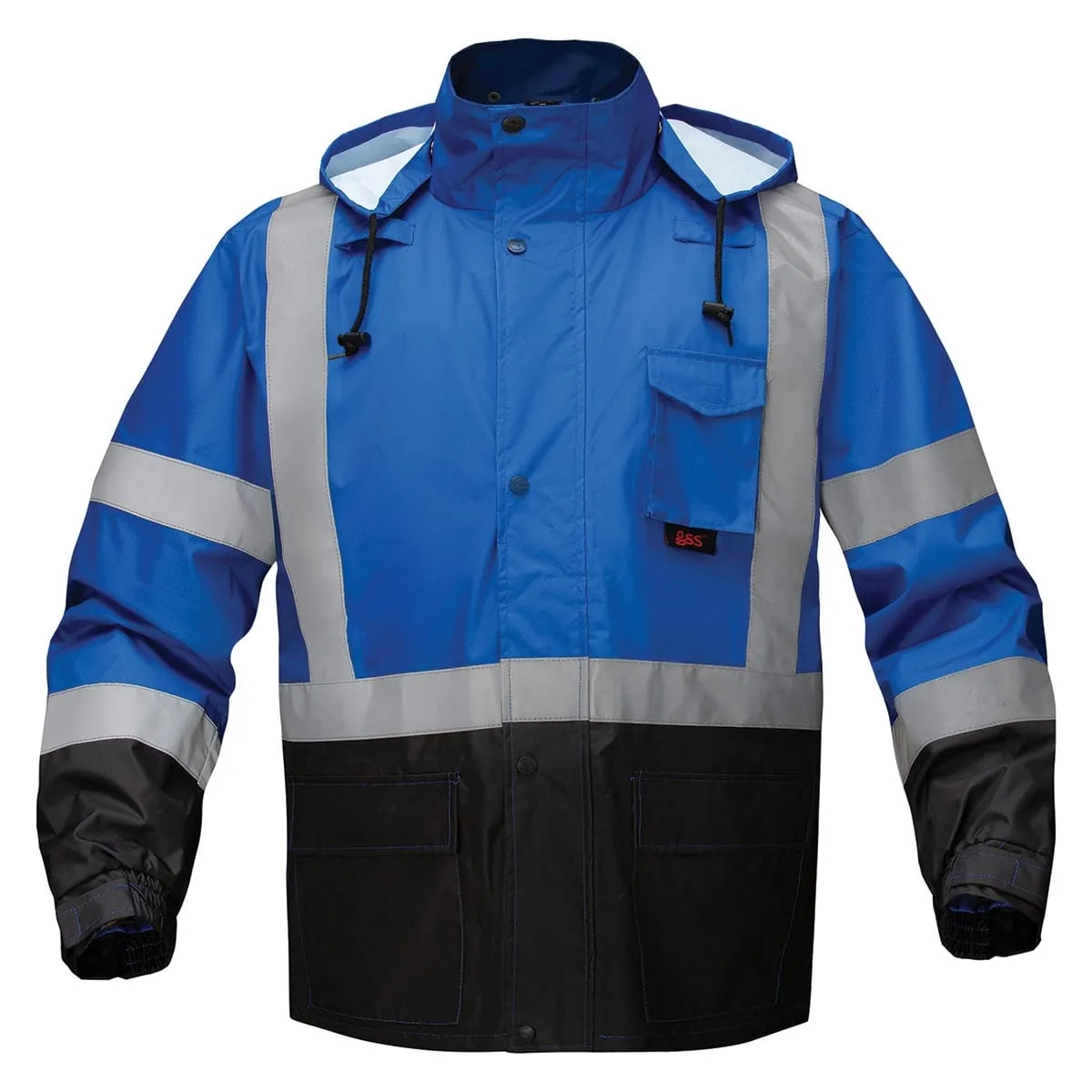 GSS Safety Enhanced Visibility Premium Rain Coat