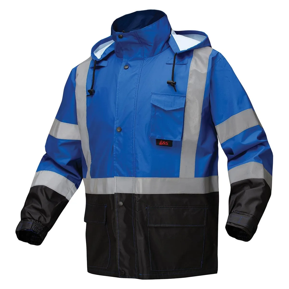 GSS Safety Enhanced Visibility Premium Rain Coat