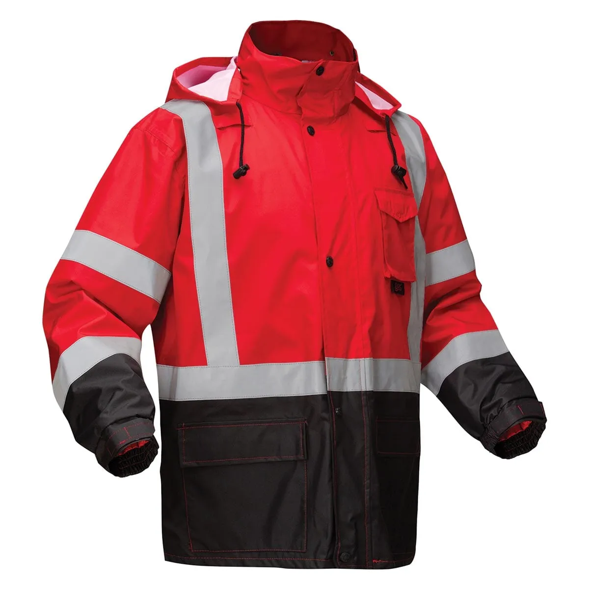 GSS Safety Enhanced Visibility Premium Rain Coat