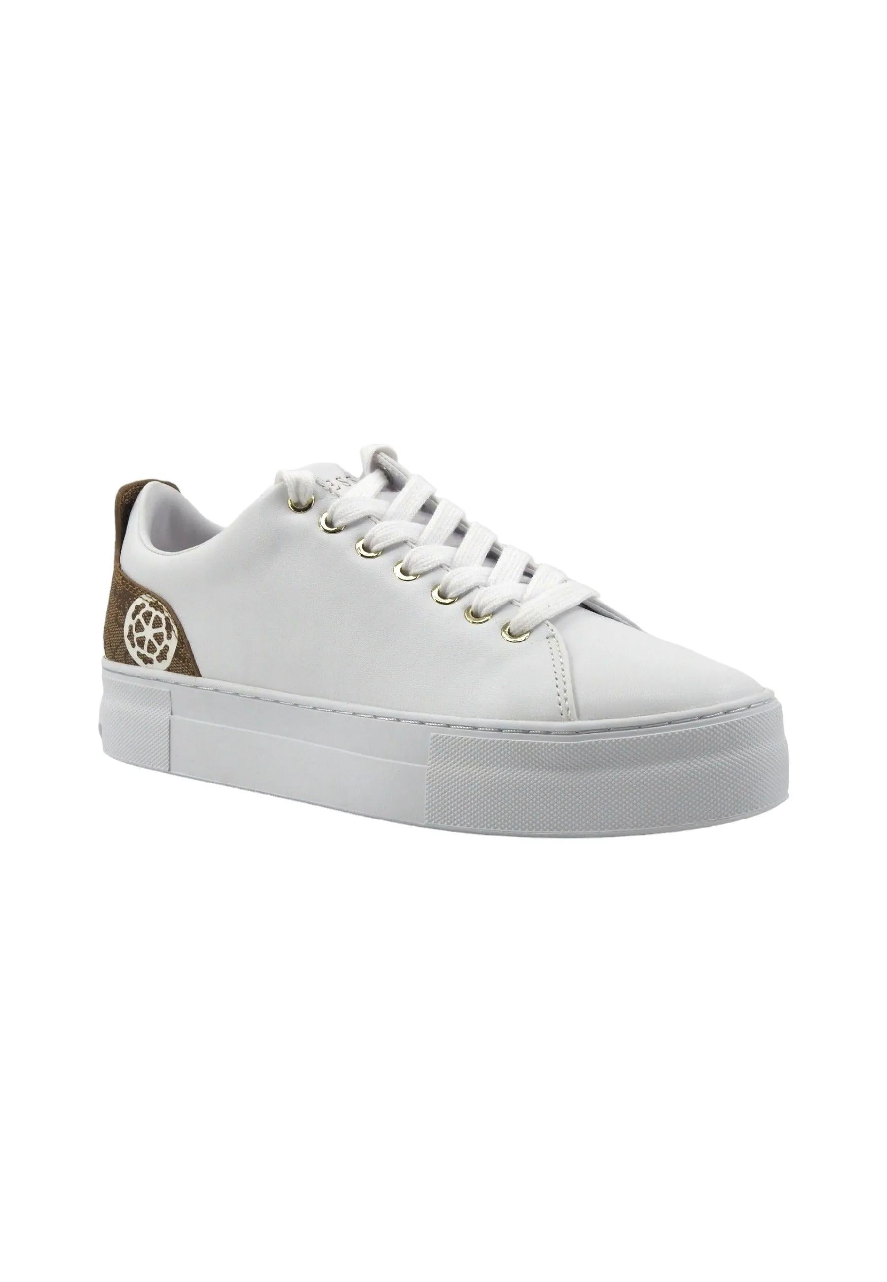 GUESS Sneaker Donna White FLPGN4ELE12