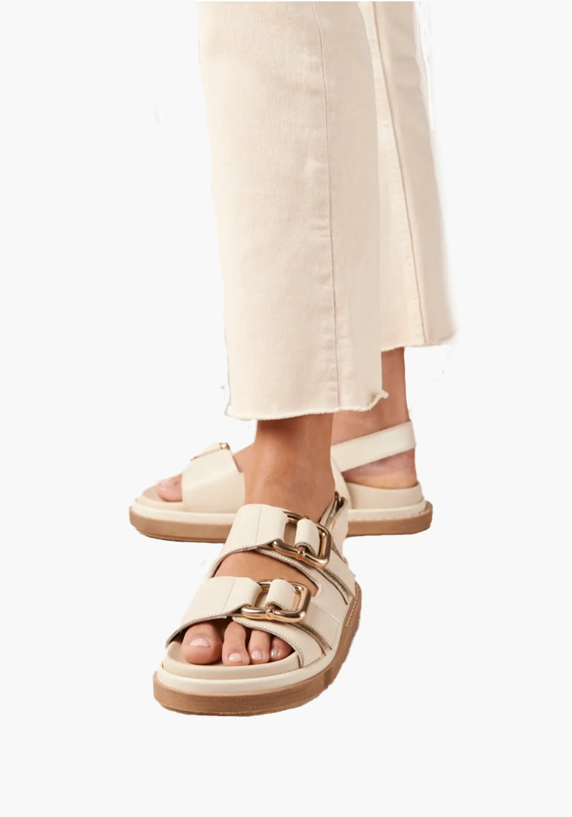 HARPER SANDAL IVORY