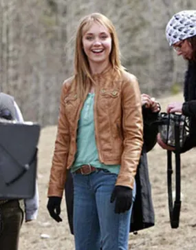 Heartland S14 Amber Marshall Leather Jacket | Ujackets.com - 45% OFF