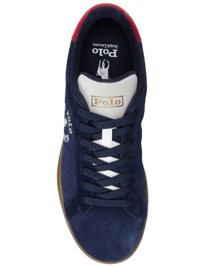 Heritage Court II Suede Sneaker in Blue